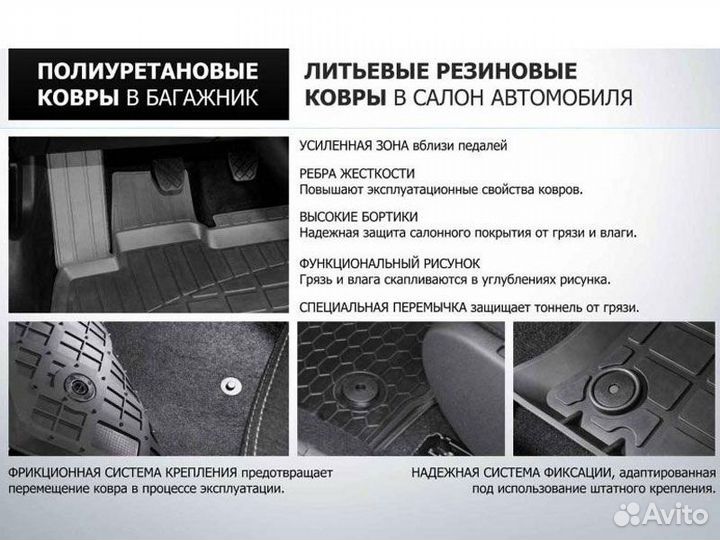 Коврики в салон автоковрики Volkswagen Polo Liftba