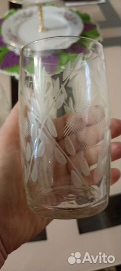 Хрустальные стаканы