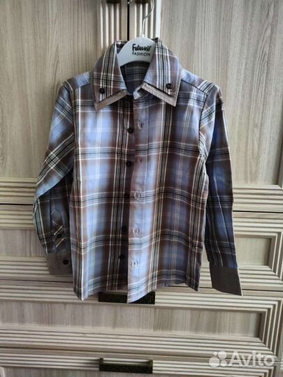 Рубашки для мальчика новые 116