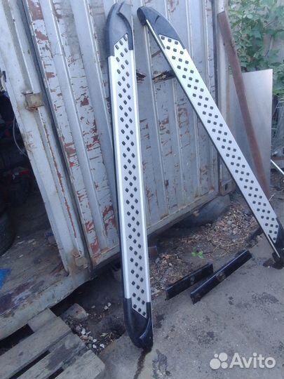 Подножки на Ниссан X-Treil T32(комплект)