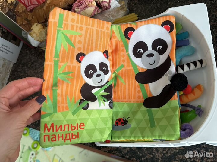 Тактильная книжка-игрушка Fisher-price