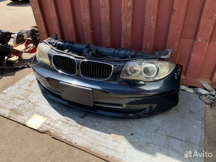 Срез морды BMW 1 серии Е87 рестайлинг ксенон
