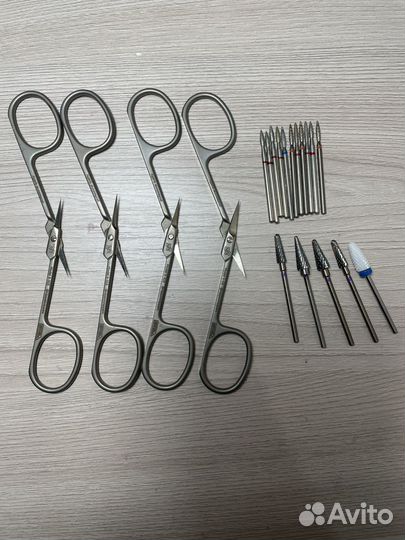 Ножницы и фрезы для маникюра