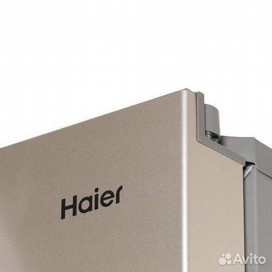 Холодильник (Side by Side) Haier золотой
