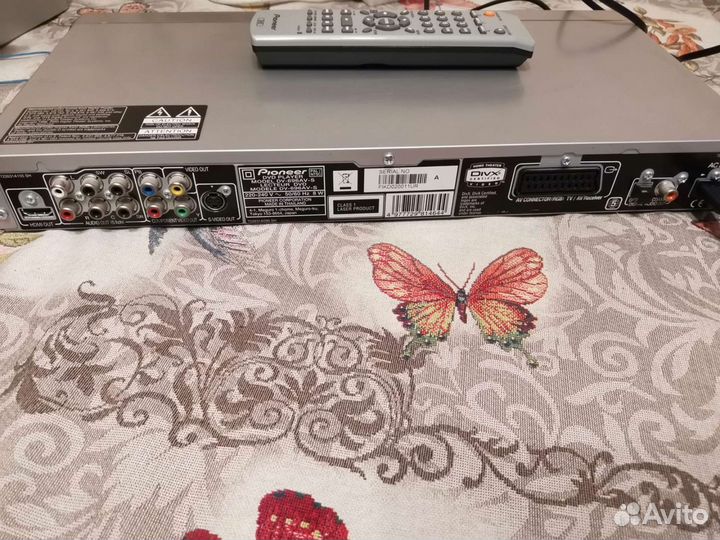 Dvd плеера pioneer с пультами и с кабелями любыми