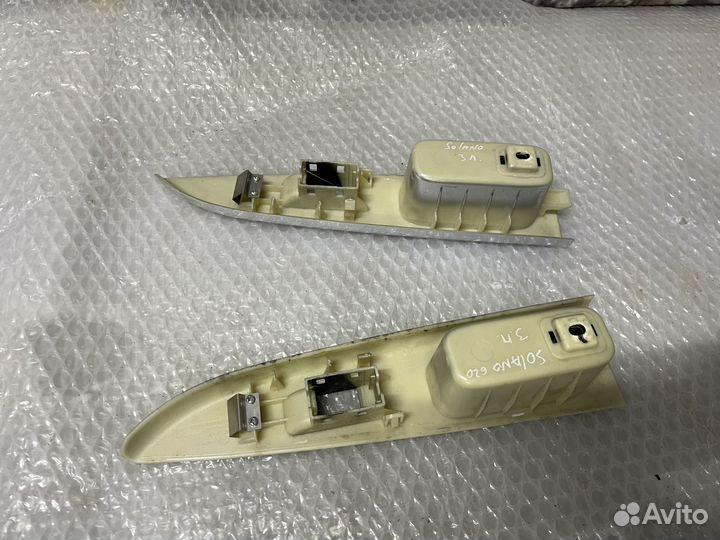 Накладка задней кнопки стеклоподъемника Solano 620