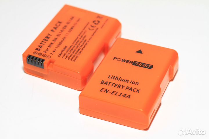 Аккумулятор для Nikon EN-EL14 (увелич. ёмкость)