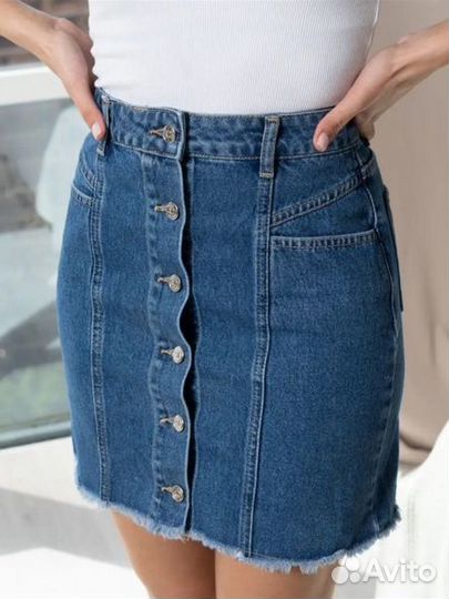 Юбка джинсовая новая