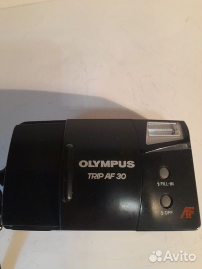 Плёночный фотоаппарат olympus. Japan