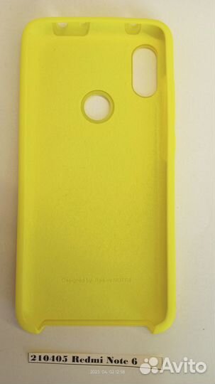 Чехол-накладка Redmi Note 6 210405