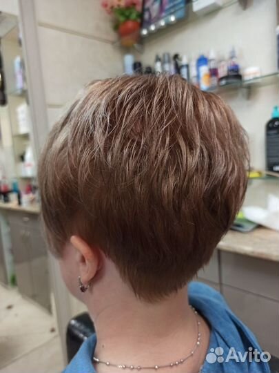 Окрашивание волос любой сложности,стрижки