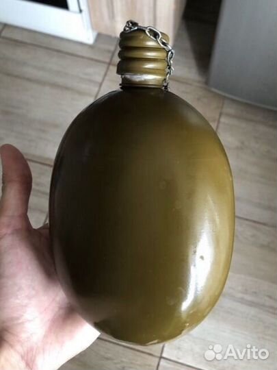 Фляга армейская с чехлом