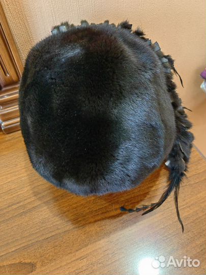 Шапка норковая женская