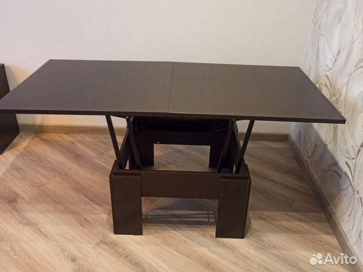 Стол трансформер журнальный обеденный