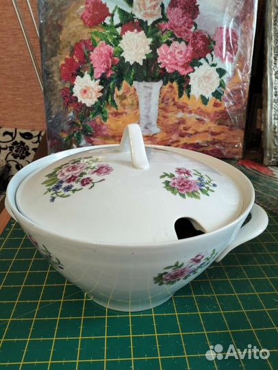 Супница фарфор гдр