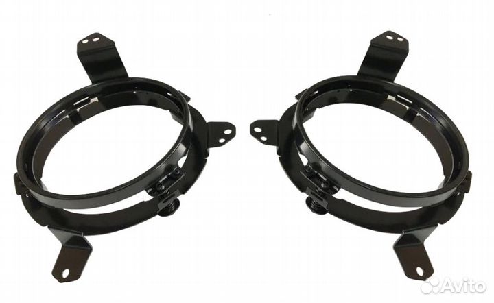 Кронштейны головных фар 7 дюймов, черные Wrangler