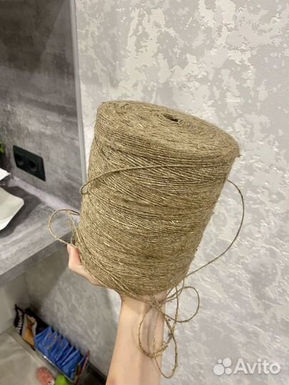 Джутовый шпагат СССР 1,5 кг