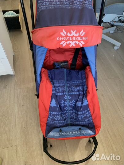 Коляска санки