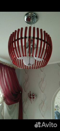 Люстра + бра