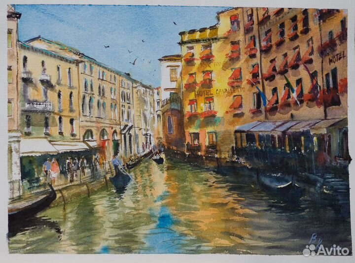 Акварель(Венеция)