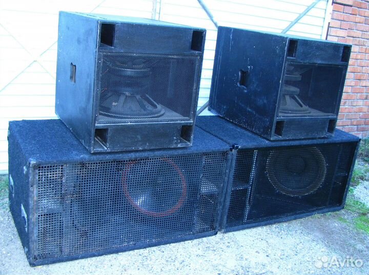 Сабвуферы MAG+PBF 3,2+4kW Pro SUB-218 Нч Колонки