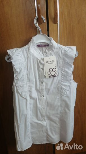 Блузка школьная на 158