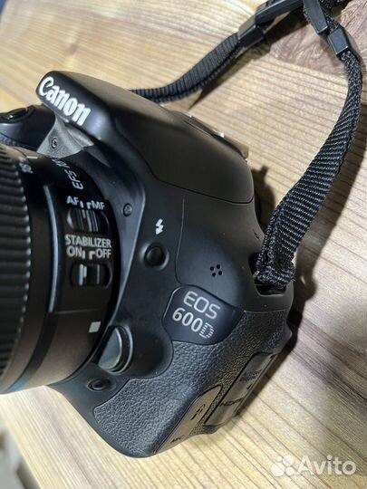 Зеркальный фотоаппарат canon eos 600d