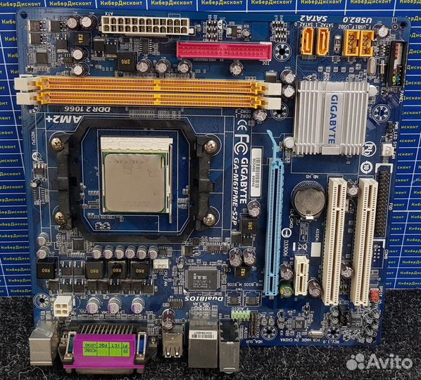 Материнская плата Gigabyte GA-M61PME-S2 AM2+ сокет