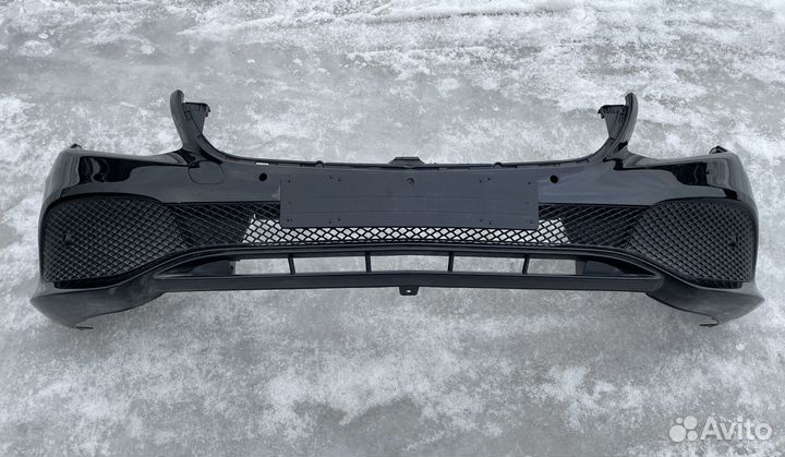 W213 бампер передний