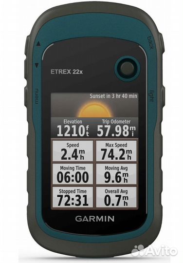 Навигатор Garmin eTrex 22x