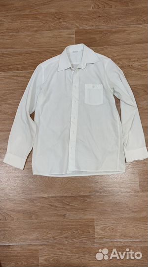 Белые рубашки для мальчика 146