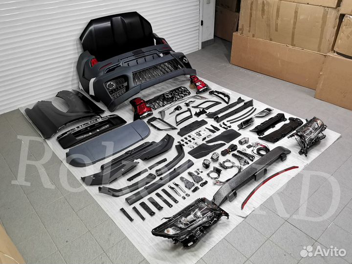 Рестайлинг TLC Prado 150 2018 г + Elford