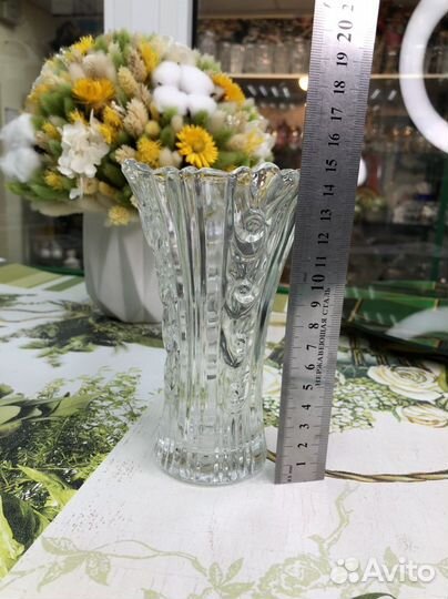 Komok вазочка стекло