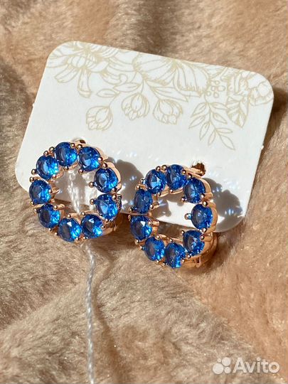 Серьги Мистик Топаз