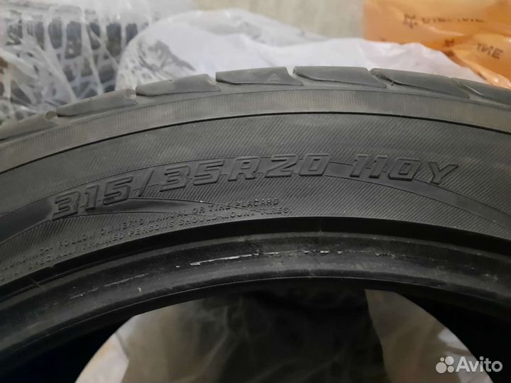 Yokohama Advan Sport V105 315/35 R20 и 275/40 R20