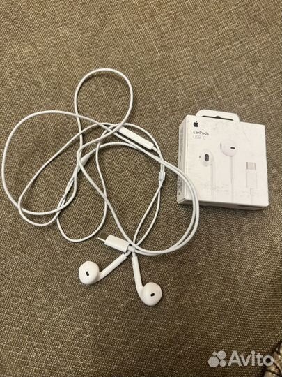 Наушники apple earpods type c