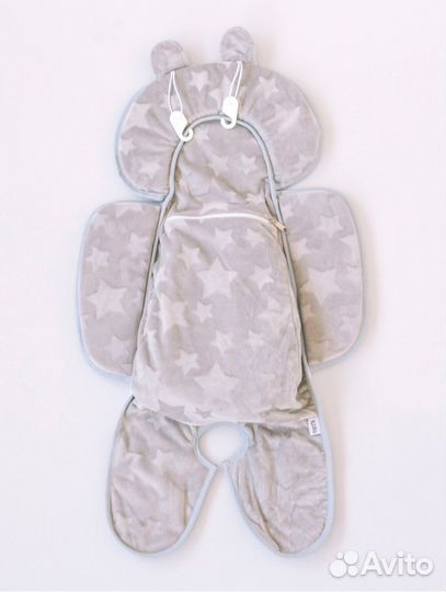 Матрасик вкладыш в коляску