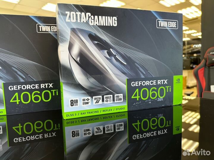 Видеокарта zotac GeForce RTX 4060 Ti 8GB Twin Edge