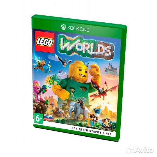 Диск Lego worlds (Xbox One)