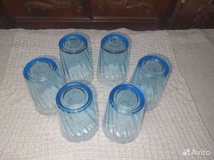 Советский винтаж. Набор стопок 6 штук