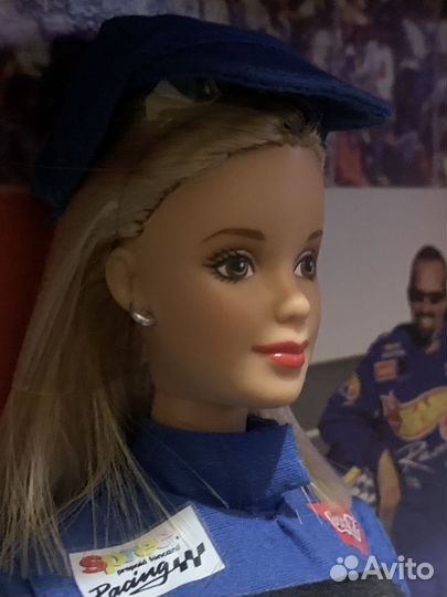 Barbie Nascar 50th anniversary