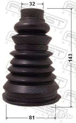 Пыльник ШРУСа внешнего (комплект) PVC renault