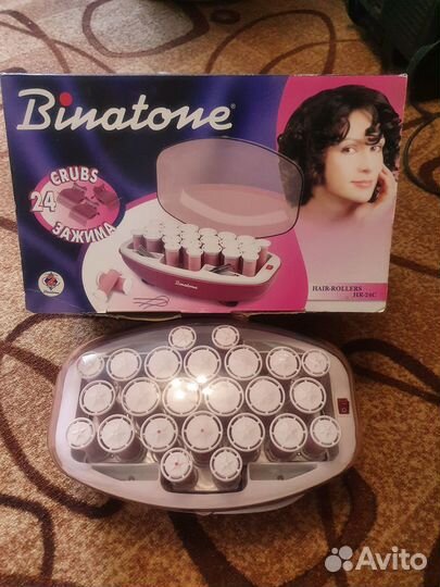 Термобигуди binatone hr-24c