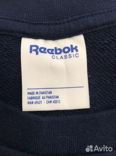 Свитшот reebok и джинсы Levis