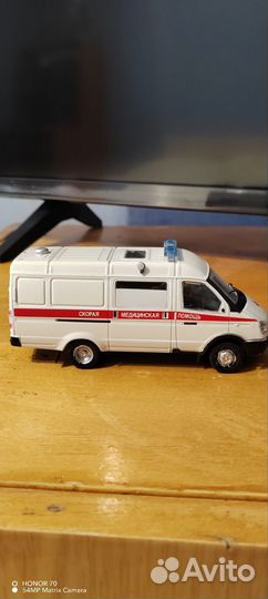 Газ 32214 Газель Скорая 1/43