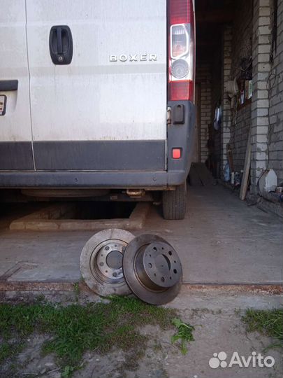 Задние тормозные диски пежо боксер 300 мм