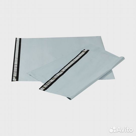 Курьерские пакеты белые 50мкм без кармана