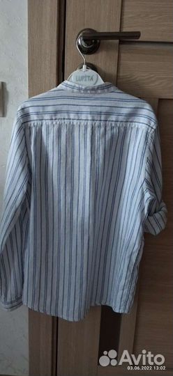 Рубашка zara для мальчика 128