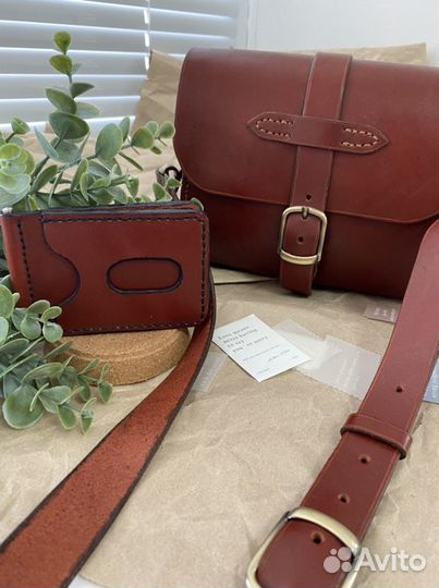 Кожаная сумка