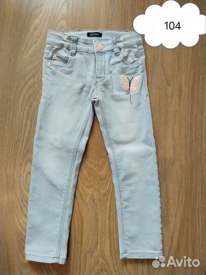 Джинсовая юбка,утеплённые,сарафан,джинсы 92,98,104